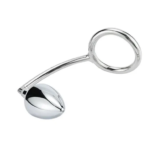 Ring Stainless DiscreetChoice Cock Steel Hook 4663 with Anal Set 0622